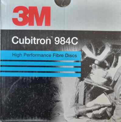 3m Cubitron 3M984C Schleiffaserscheiben P100 Ø 100m × 16mm x25 Stück, 60687