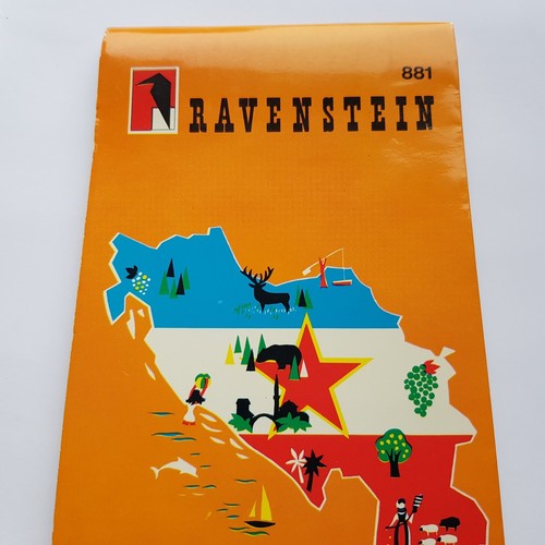 Ravenstein Yugoslavia Road Map 1971 Motor Motoring Travel vintage tourism - Picture 13 of 13