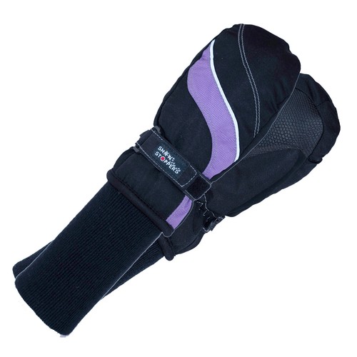 SnowStoppers Kid's Ski & Snowboard Mittens - Rugged and Warm! - Picture 7 of 31