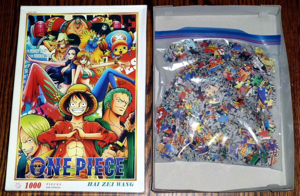 Onepiece Anime Puzzle, High Quality Anime Zigsaw Puzzle