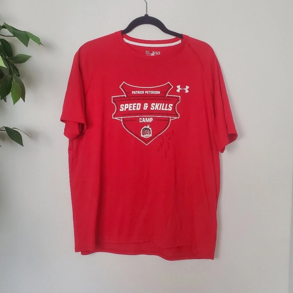 Under Armour Arizona Cardinals Patrick Peterson Signed Shirt Speed & Skills Camp