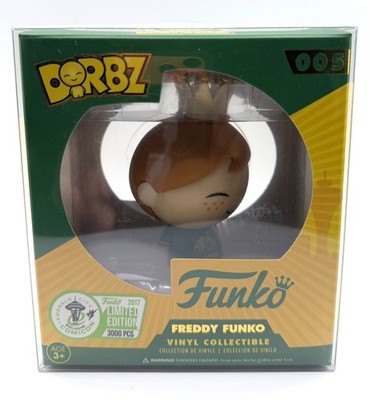 Funko Dorbz Freddy ECC Emerald Comic Con Exclusive & Protector