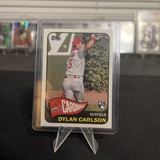 2021 TOPPS CHROME - Dylan Carlson RC 1965 Topps Chrome Parallel Rookie TH65-45