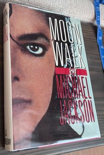 1988 Michael Jackson MOON WALK 1st Edition w/ DJ STATED 1st! NF/NF Autobiography