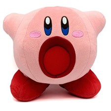 Kirby 8" Plush - KIRBY INHALE New Little Buddy 1999 Kabi Anime