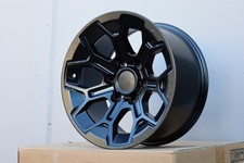 17x9 6x139.7 Fit 4runner Fj Cruiser Land Cruiser Toyota Suv Truck Matte Blk 17