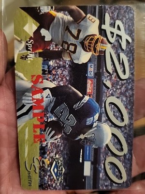1994 Classic Assets Series II Sample Emmitt Smith Dallas Cowboys