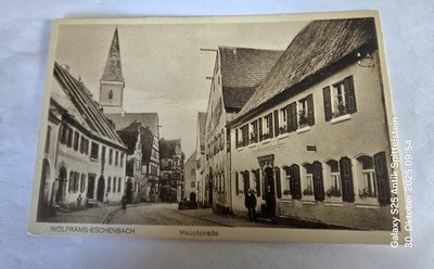 AK Bayern ; Wolframs Eschenbach Hauptstrasse 30er Jahre