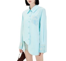 PH5 Protea Mixed Media Oversized Shirt SZ M NWT