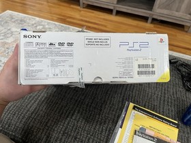 Sony PlayStation 2 Slim Black with Box, Cords, Controller - Disc Reader Problem