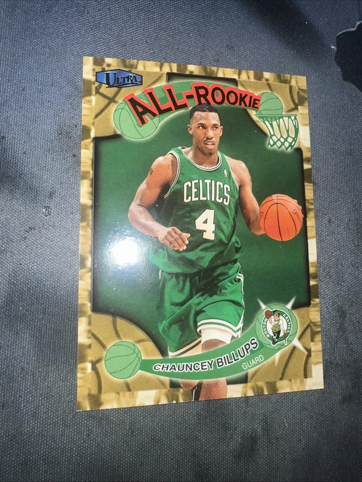 CHAUNCEY BILLUPS 1997-98 FLEER ULTRA ВСЕ ДЕБЮТАНТ КАРТА #5AR CELTICS RC - NM-НОВЫЙ!! - Изображение 2 из 3