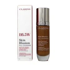 CLARINS SKIN ILLUSION VELVET FOUNDATION 30 ML/1 FL.OZ. #116.5W
