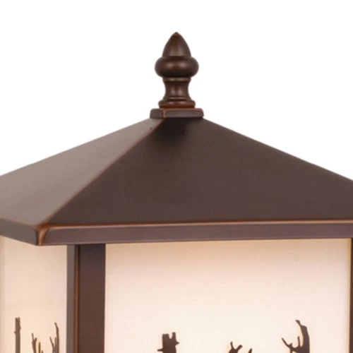 Vaxcel Lighting OP33585 Bronze Bryce 1-Light Outdoor Post Light - Picture 4 of 4