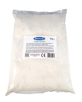 Mouldmaster 5 kg Gips aus Paris, weiß 5 kg, 