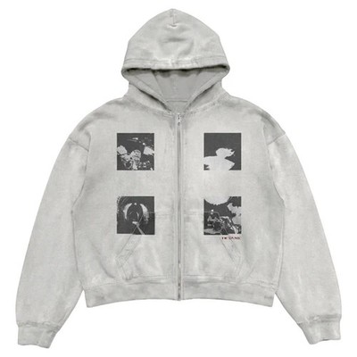 Don Toliver Research Facility Unisex Zip Hoodie All Size