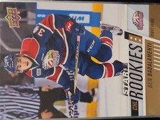 2017-18 Upper Deck CHL Ben Badalamenti #304 Saginaw Spirit