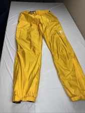 boy scouts of america pants Men s Large Yellow Rain Pants 32/32 Drawstrings