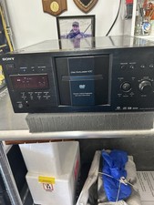 Sony DVP-CX777ES 400-Disc DVD Changer Black NO REMOTE