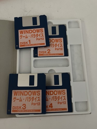 Bonito Raro Juego De Colección Windows Paradise Parte 2", 11 títulos de software Versión Japón - Imagen 6 de 18