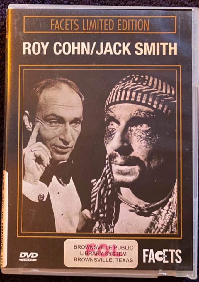 Roy Cohn / Jack Smith Limited Edition DVD (1995 Jill Godmilow) OOP Ron Vawter - Image 2 of 3