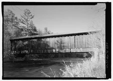 Wright's Bridge,Sugar River,Claremont,Sullivan County,New Hampshire,NH,HAER,9