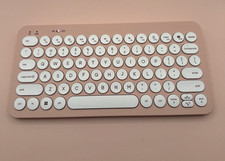 Surf Onn Compact Wireless Keyboard 78 Keys Pink w/ USB Dongle Open Box Tested