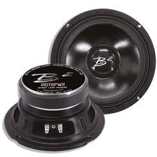 B2 Audio 6.5" 4-Ohm 100W RMS Mid-Range UV/Water Resistant Speaker Pair RIOT