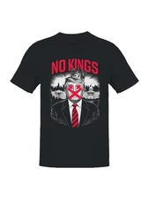 No Kings Anti-establishment Men's T-shirt