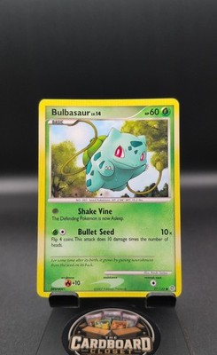 Bulbasaur 77/132 Secret Wonders Regular Pokemon Tcg Heavy Play Condition. 