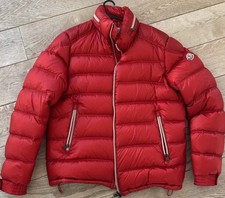 Moncler Daunenjacke Rot Herren Gr. 6, XXL , wie Neu