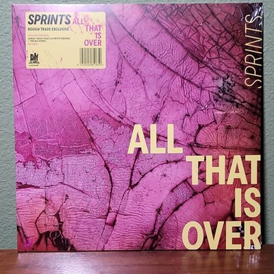 Sprints All That Is Over Rough Trade Exclusive Pink Vinyl + Bonus 7-Inch Artwork