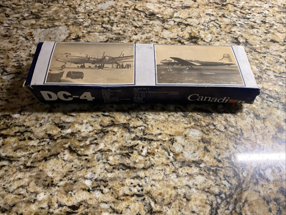 IMC Holland Canadian Douglas DC-4 Model Air Plane - Image 4 of 4