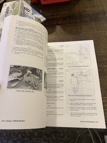 Buell Official Factory 1999 Cyclone M2 Service Manual 99491-99Y - Picture 2 of 4