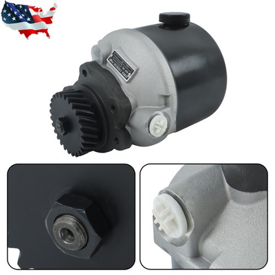 #ad Power Steering Pump E6NN3K514EA For Ford NH 445D 450 455 540B 545 545C 550 555 $136.09