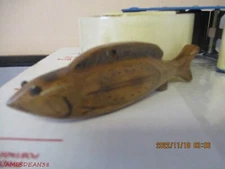 DICK DON TRUDELL ICE FISHING SPEARING DECOY CONTEMPORARY XMAS ORNAMENT 41