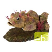 Aqua Della Dekor Steinfisch Bewegliche Aquariendeko Luftpumpe