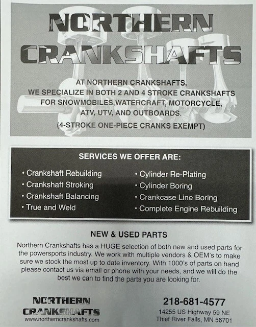 Polaris 曲轴箱 RMK、Indy、Rush 600 原始设备制造商:2207330 2018-2023 — 第 4/4 张图片