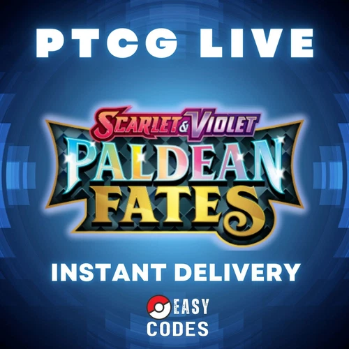 Paldean Fates Codes Booster Pokemon TCG Live Pack Instant delivery