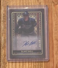 Blake Snell 2020 Topps Tribute Iconic Perspectives Autographed Card # 60/99