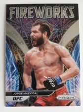 2022 Panini Prizm UFC Fireworks Insert Jorge Masvidal #1