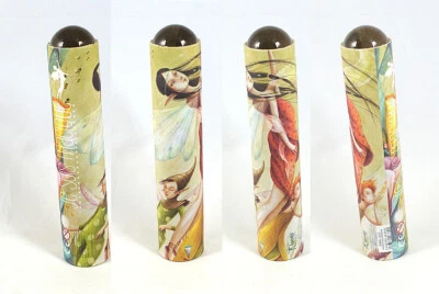 LONDJI SPANIEN Oktaskop in Kartonhülse, LONDJI Magique, ca. 19 cm Länge Umgebungs Kaleidoskop