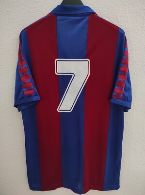FC BARCELONA 1981-1982 dorsal 7 camiseta shirt trikot maillot