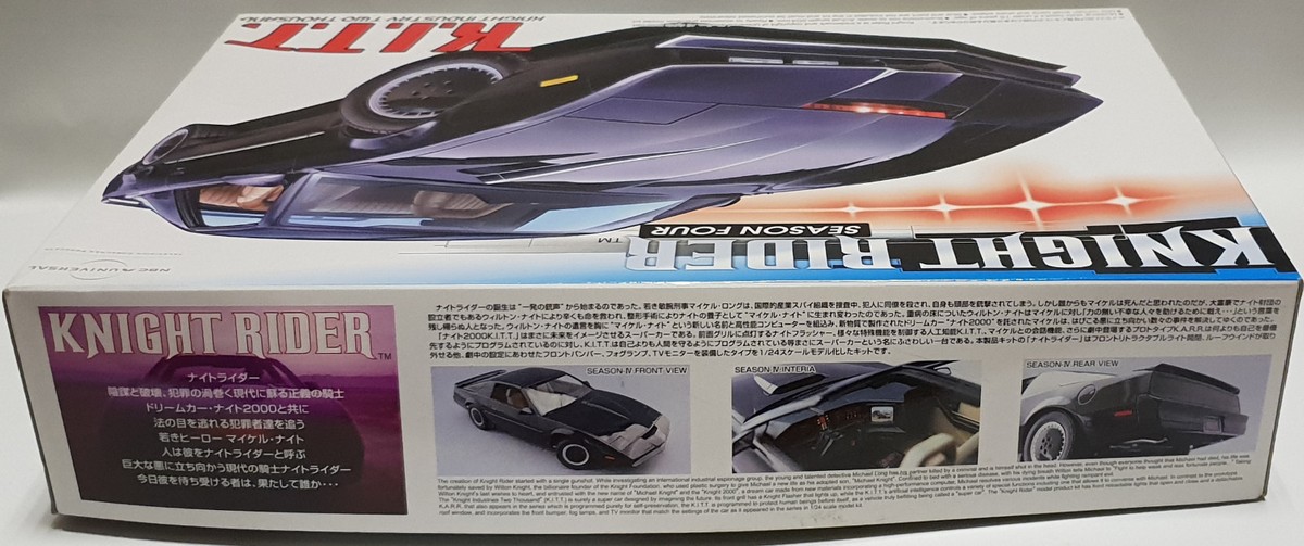 KNIGHT RIDER : K.I.T.T (SEASON 4) 1/24 SCALE MODEL KIT MADE KNIGHT RIDER : K.I.T.T (SEASON 4) 1/24 SCALE MODEL KIT MADE