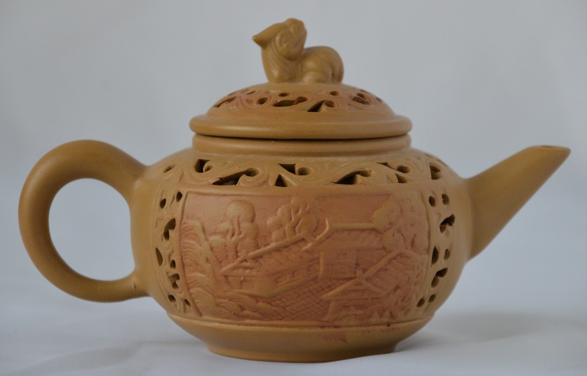 Chinese YiXing ZiSha Teapot with Mark (T074) | eBay