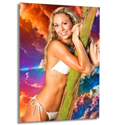 #ad #ad STACY KEIBLER WWE Wrestling Model Diva Belles ACEO Art Print Card by RoStar #7 7 $11.49