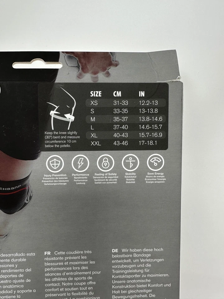 Rehband PRN Original Knee Pad #405436 | 5 & 3.5MM Medium Support Unisex - NWOT - Image 4 of 4