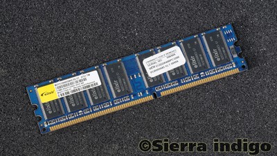 Elixer M2U51264DS88B1G-5T PC3200U-30331 512MB Memory RAM