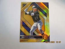 TREVOR STORY 2021 PANINI CHRONICLES GOLD STANDARD BASEBALL CARD #9
