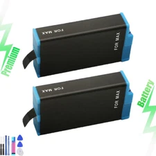 2x 1600mah Replacement Battery Pack for GoPro Max SPCC1B CHDHZ-201 CHDHZ201