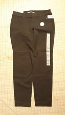 NEW WITH TAGS Old Navy Pixie Mid Rise Ankle Stretch Pockets Gray Pants Size 4